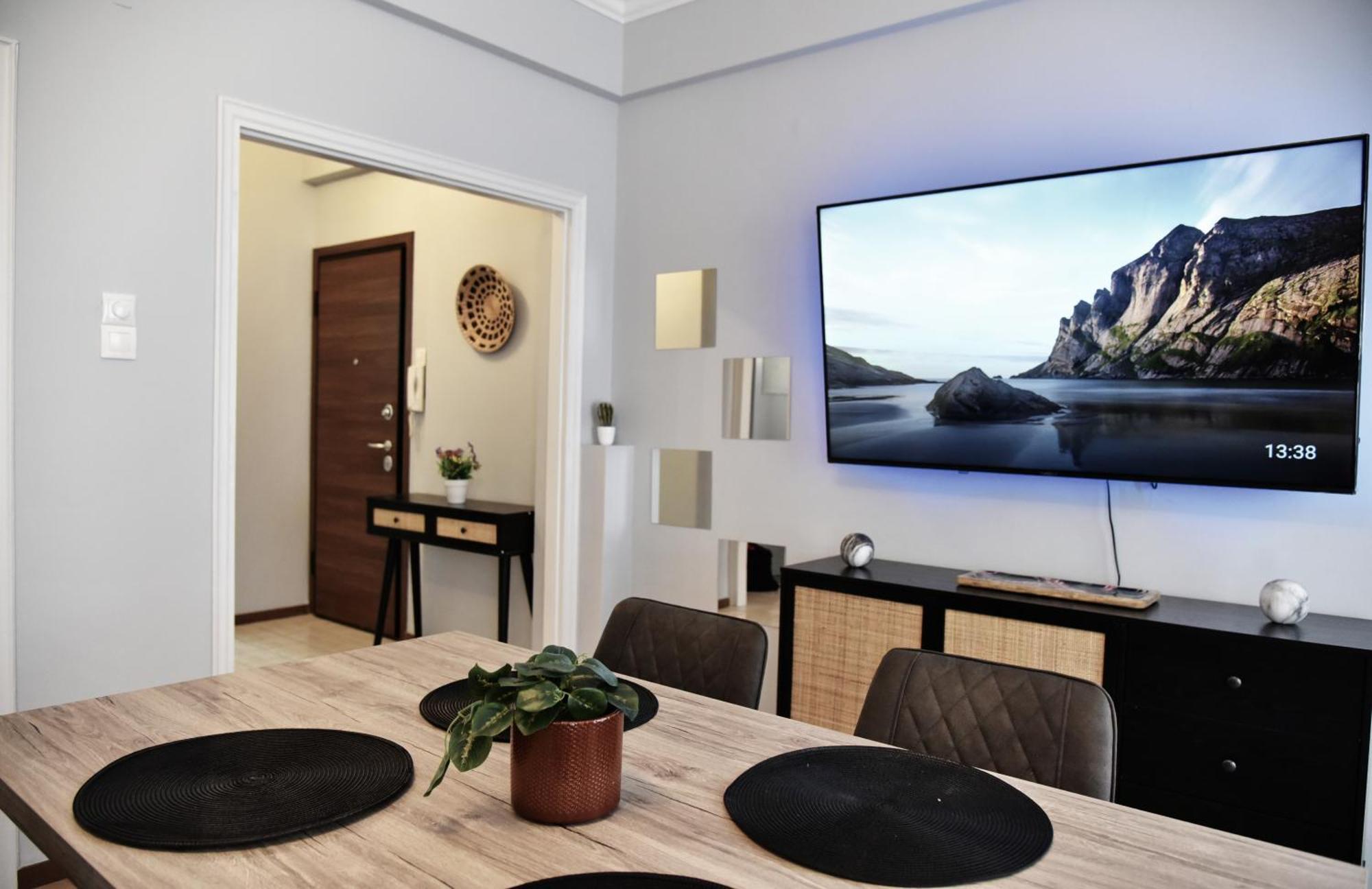 Kipseli New Modern & Cozy 65Tv Netflix Apartment Athens Luaran gambar